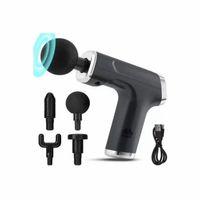 Mini Profesyonel Şarjlı Masaj Aleti 4 Başlıklı