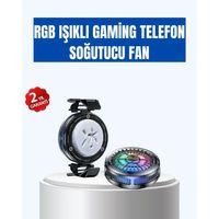 Telefon Soğutucu Rgb Fan Sessiz Çalışma Tüm Modeller Uyumlu