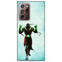Lopard Samsung Galaxy Note 20 Ultra Uyumlu Kılıf GameX (39) Liquid Crystal Kılıf Yeşil