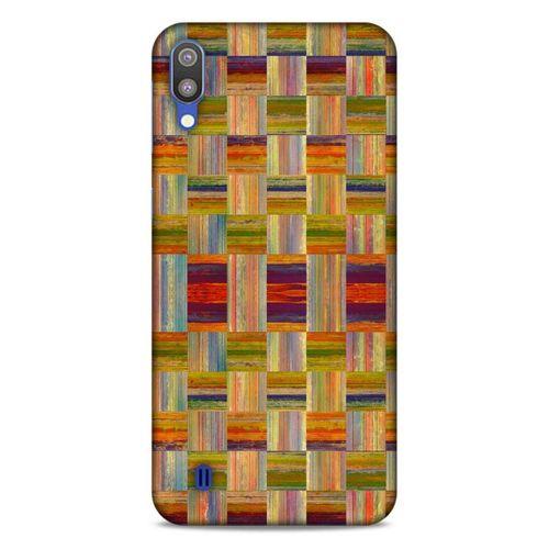 Lopard Samsung Galaxy M10 Uyumlu Kılıf Wood'X (49) Ultra Silikon Kılıf Baskılı