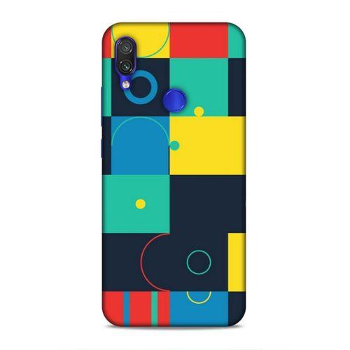 Xiaomi Redmi Note 7 Pro Uyumlu Kılıf Insomnia (13) Silikon Kap Yeşil Sarı