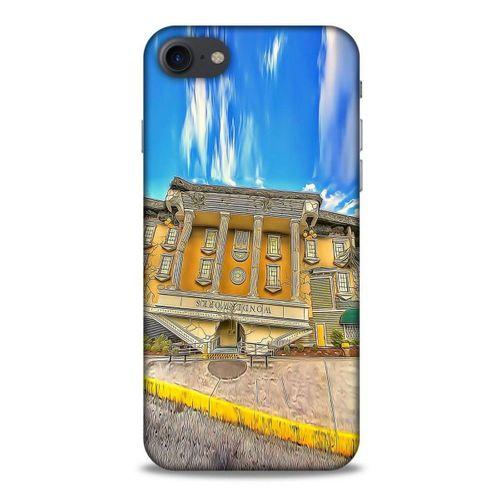 Apple Iphone 7 Kılıf Dünya Mimarisi (39) Liquid Crystal Kılıf WonderWork USA