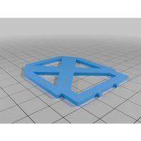 Demiryolu Profil Şablonu – 3D Baskı Ölçüm Aparatı (Bu ürün Sadece Plastik parçadır - Almadan Önce Soru Sorabilirsiniz)