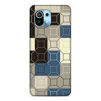 Xiaomi Mi 11 Uyumlu Kılıf Insomnia (50) Shockproof Kılıf Kahve Siyah