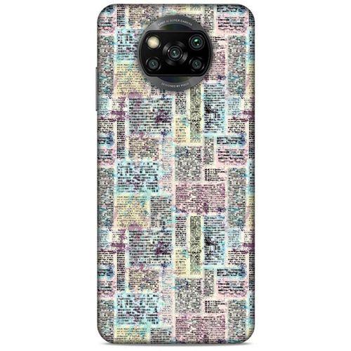 Xiaomi Redmi Poco X3 Kılıf Pastel Renkler (7) Telefon Kılıfı Pembe Mavi