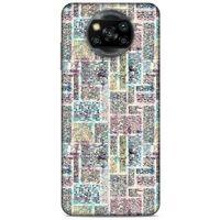 Xiaomi Redmi Poco X3 Kılıf Pastel Renkler (7) Telefon Kılıfı Pembe Mavi