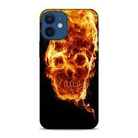 Lopard Apple iPhone 12 Mini Uyumlu Kılıf FireX (19) Kılıfları Ateş İskelet