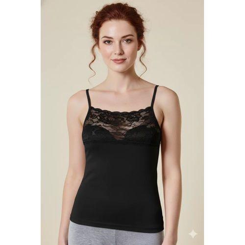 Berrak Kadın Dantelli İp Askılı Atlet 2046