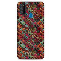 Samsung Galaxy M30s Kılıf Pastel Renkler (38) Neo Hybrid Kılıf Kırmızı Tonlar