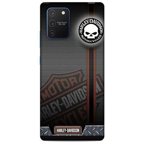 Samsung Galaxy S10 Lite Uyumlu Kılıf Motorsiklet (46) Core Armor Kılıf Harley