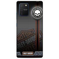 Samsung Galaxy S10 Lite Uyumlu Kılıf Motorsiklet (46) Core Armor Kılıf Harley