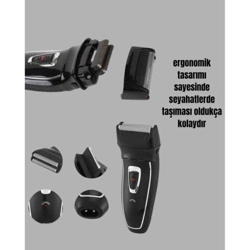 Çift Başlıklı Taşınabilir Tıraş Cihazı