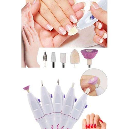 5 Başlıklı Manikür Seti Manikür Pedikür Cihazı T-16