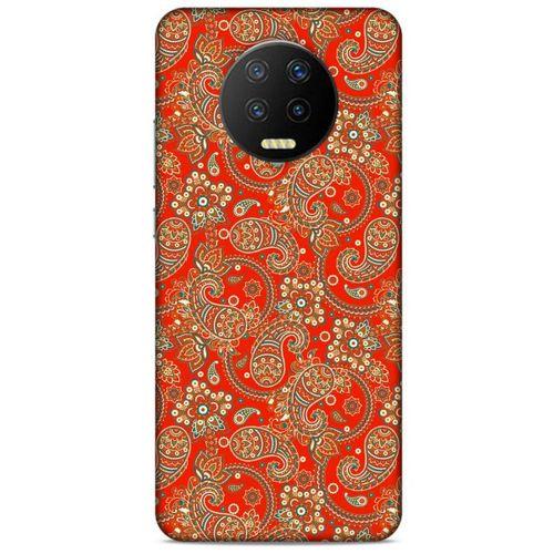 Lopard İnfinix Note 7 Uyumlu Kılıf Ethnic Culture (80) Silicone Case