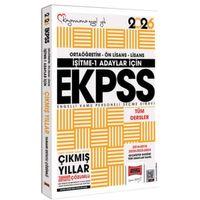 2026 İşitme 1 Adaylar İçin EKPSS GKGY Tüm Dersler 2016-2024 Çıkmış Sorular Kitabı Yargı Yayınları