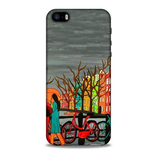 Cityx (43) Apple iPhone SE Kılıf Silikon Kapak Desenli