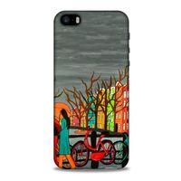 Cityx (43) Apple iPhone SE Kılıf Silikon Kapak Desenli