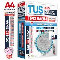 2026 TUS Temel Tıp Bilimleri ÖSYM Çıkmış Soru Tıpkı Basım Son 14 Yıl 28li Deneme Kitapçığı