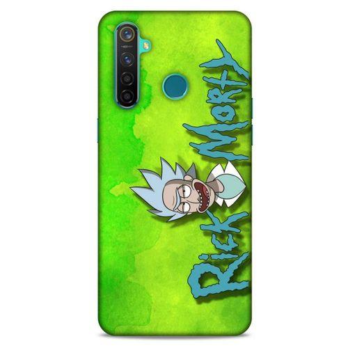 Realme 5 Pro Uyumlu Kılıf Rick And Morty (12) Koruyucu Silikon Space Cruiser / Car