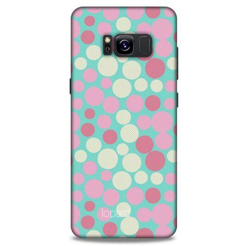 Samsung Galaxy S8 Kılıf Pastel Renkler (50) Shockproof Kılıf Bordo Pembe
