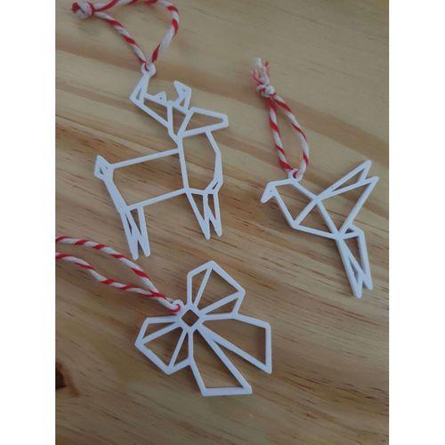 Origami Noel süsleri - 5143313