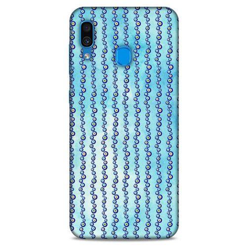 Nazarium (49) Desenli Silikon Kapak Samsung Galaxy A30 Kılıf