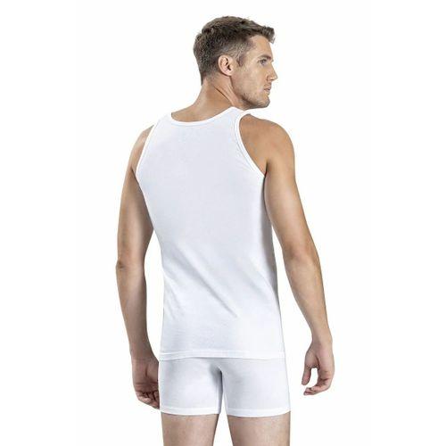 Erkek Beyaz Pamuklu Atlet 101