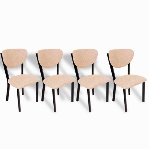 Dockers Elma Sandalye (4 Adet) - Keten Krem