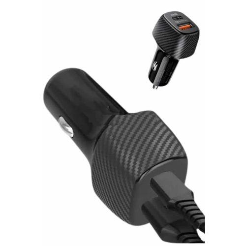 Hızlı Oto Şarj Cihazı 38w Çift Girişli Hızlı Şarj Oto Çakmaklık Type-c