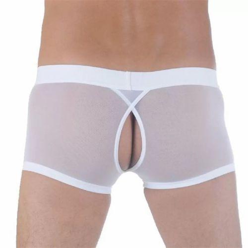 Br291122 Transparan Arkası Açık Mini Boxer