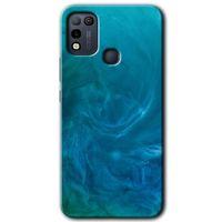 İnfinix Hot 10 Play Kılıf HD Desen Baskılı Arka Kapak - Mavi Aura