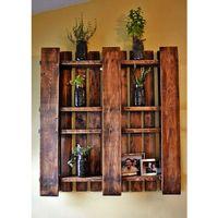 Duvar Rafı Palet Raf Düzenleyici Kitaplık