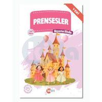 Prensesler Boyama Kitabı