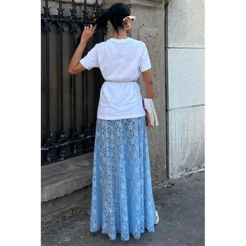 Maxi Dantel Etek 4047