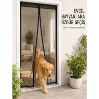 Mıknatıslı File Kapı Sinekliği Balkon Bahçe Teras Ve Mutfak İçin Pratik Kullanım