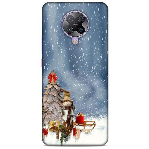 Xiaomi Poco F2 Pro Kılıf Snowix (5) Koruma Kabı Gri Beyaz