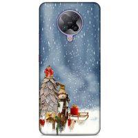 Xiaomi Poco F2 Pro Kılıf Snowix (5) Koruma Kabı Gri Beyaz