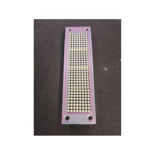 Max7219 4'lü 8x8 Yüz Plakası 3D Baskı (Bu ürün Sadece Plastik parçadır - Almadan Önce Soru Sorabilirsiniz)