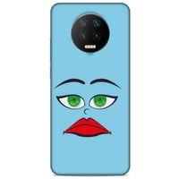 Lopard İnfinix Note 7 Uyumlu Kılıf Emojix (76) Tpu Silikon Kılıf