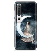 Xiaomi Mi 10 Pro Kılıf Ay Peri Arka Kapak Koruma Desenli Full Koruyucu