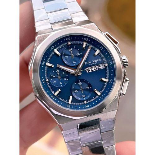 Tom Jones Bileklik Hediyeli Çelik Kordon 3 Atm Suya Dayanıklı 2 Yıl Garantili Erkek Kol Saati 10046.3