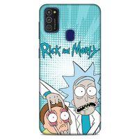 Samsung Galaxy M21 Uyumlu Kılıf Rick And Morty (2) Kabı Morty Smith