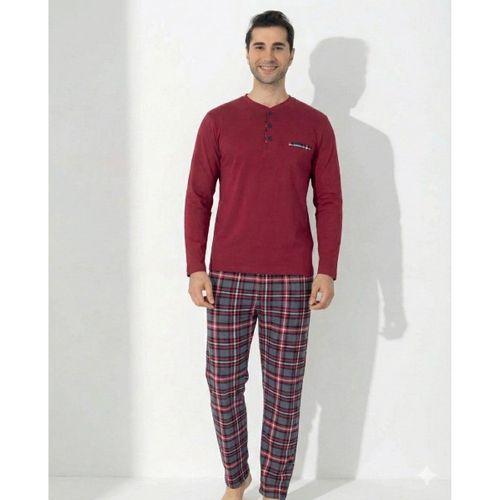 Boyraz 0406 Erkek Uzun Kol Pijama Takımı