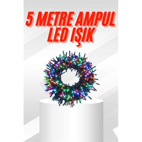 Renk Pilli Led Işık Çok Fonksiyonlu Enerji Tasarruflu 5 Metre