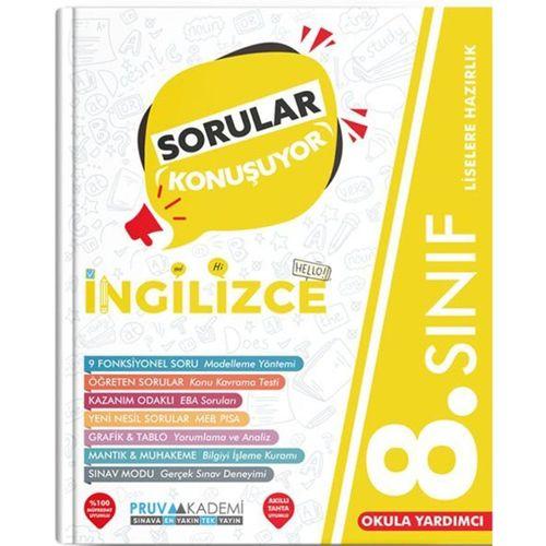 8. Sınıf İngilizce Sorular Konuşuyor Pruva Akademi