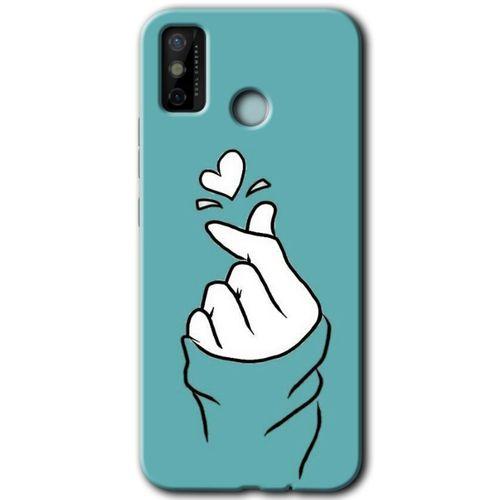 Tecno Spark 6 Go Kılıf HD Desen Baskılı Arka Kapak - Mutluluk