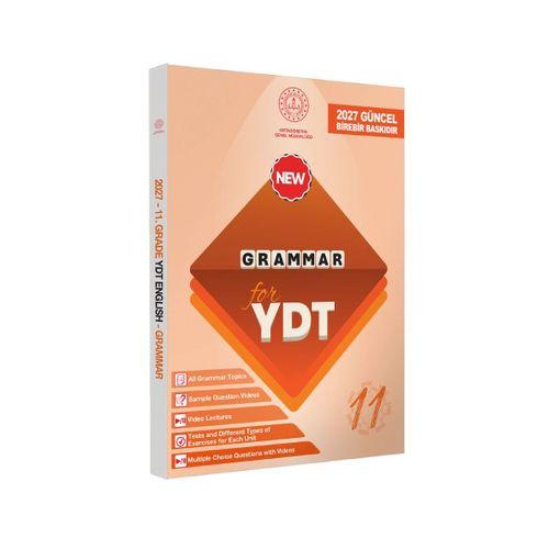 2027 YDT MEBİ İngilizce 11 Sınıf Grammar (Dilin Yapısı) Konu Anlatımı Kitabı BASKI ÜCRETİ