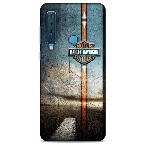 Samsung Galaxy A9 2018 Uyumlu Kılıf Motorsiklet (45) Liquid Air Kılıf Harley