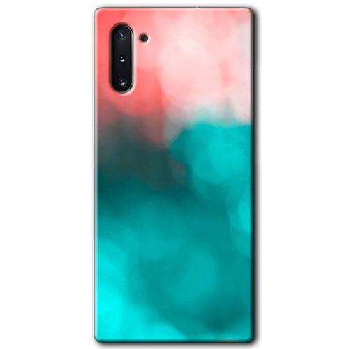 Galaxy Note 10 Kılıf HD Desen Baskılı Arka Kapak - Flu Işık + Kırılmaz Cam