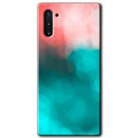 Galaxy Note 10 Kılıf HD Desen Baskılı Arka Kapak - Flu Işık + Kırılmaz Cam